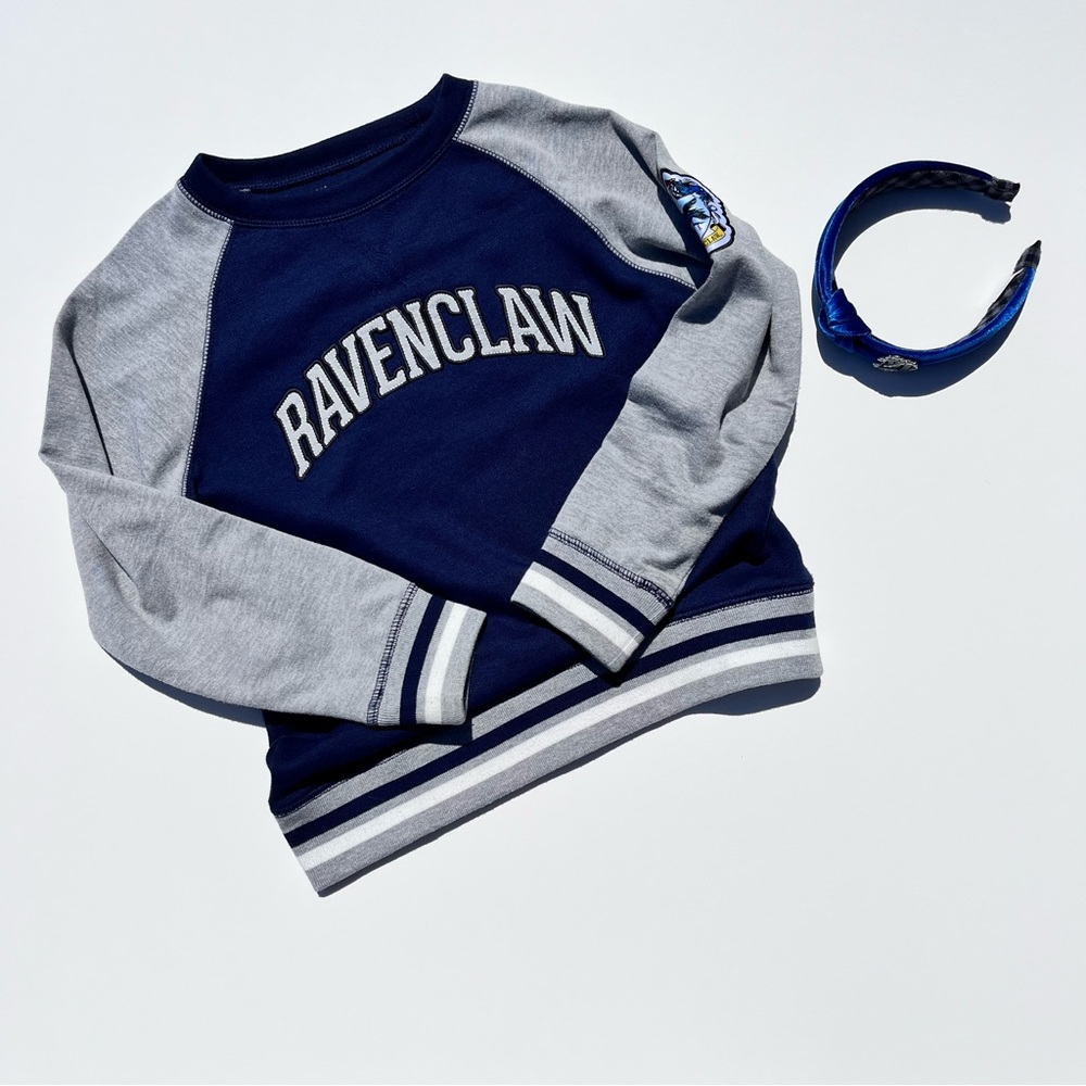 Girls Universal Studios Ravenclaw Pullover Sweatshirt w/ Headband - Size M